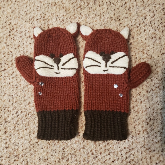 None Accessories - COPY - Knitted mittens